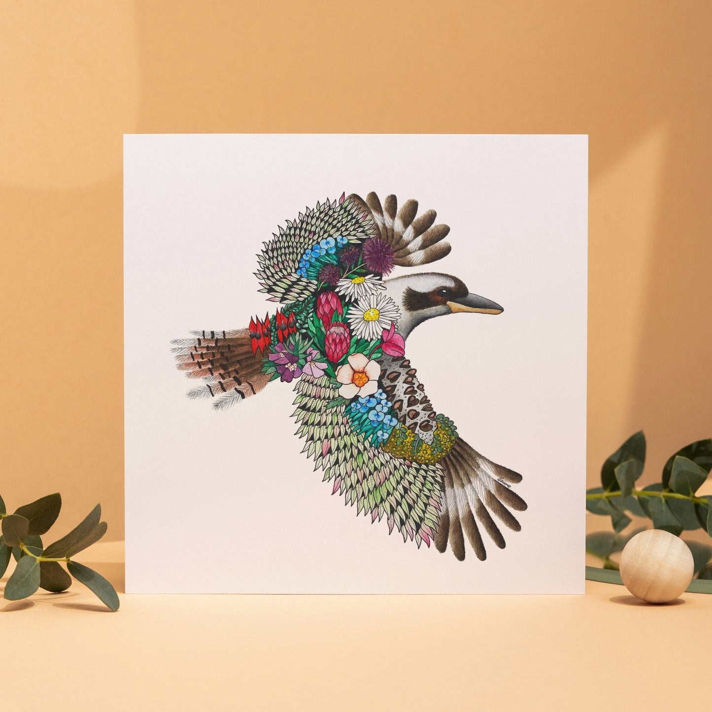 Watercolour Australian Native Animal Greeting Card Pack of 10