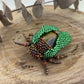 Cicada Beaded Brooch
