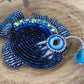 Anglerfish Beaded Brooch