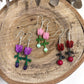 Tulip Beaded Earrings