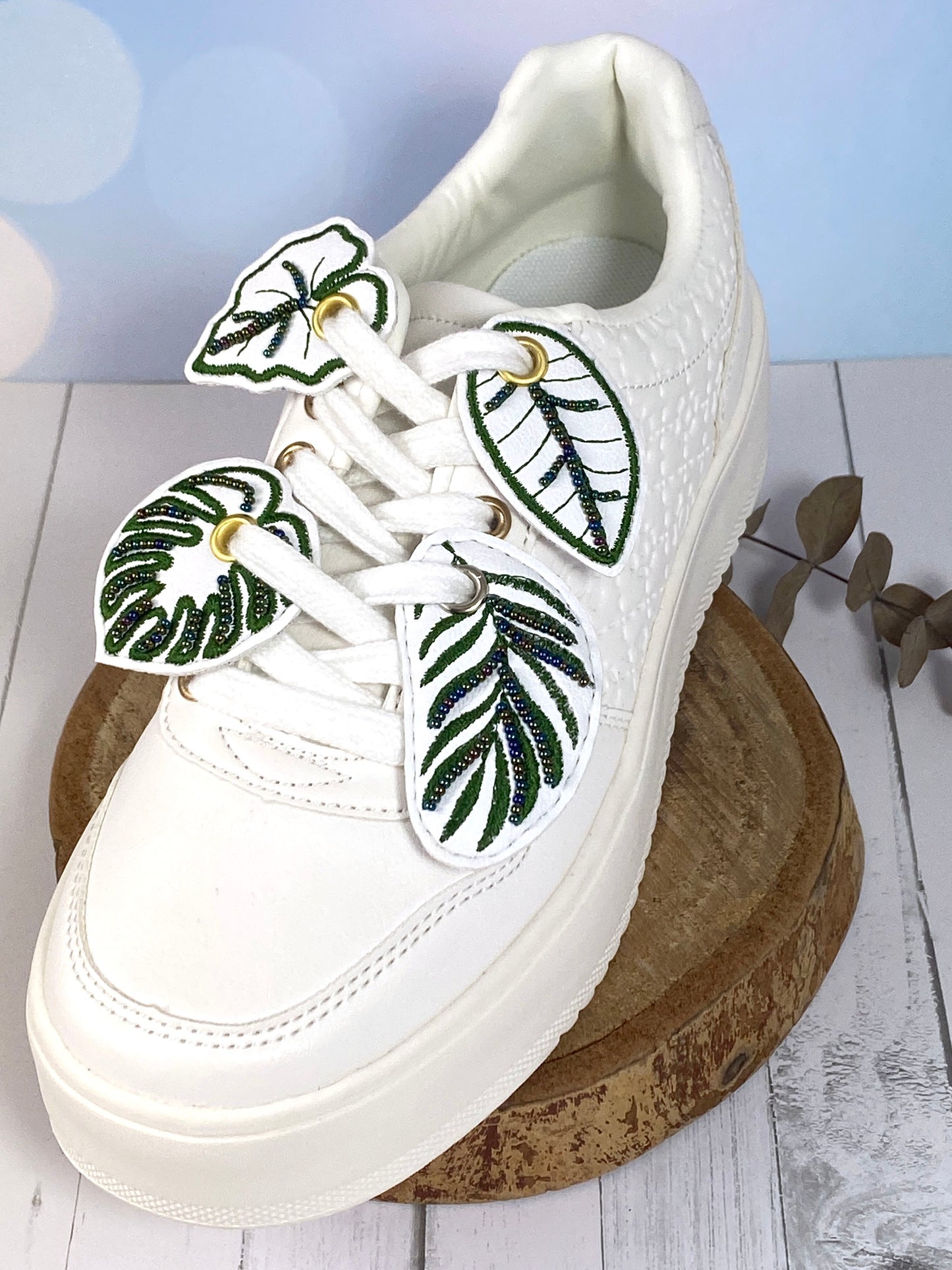 Shoe Flowers - Leaves