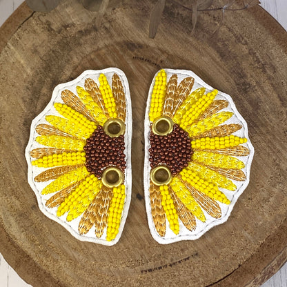 Shoe Flowers - Sunflowers