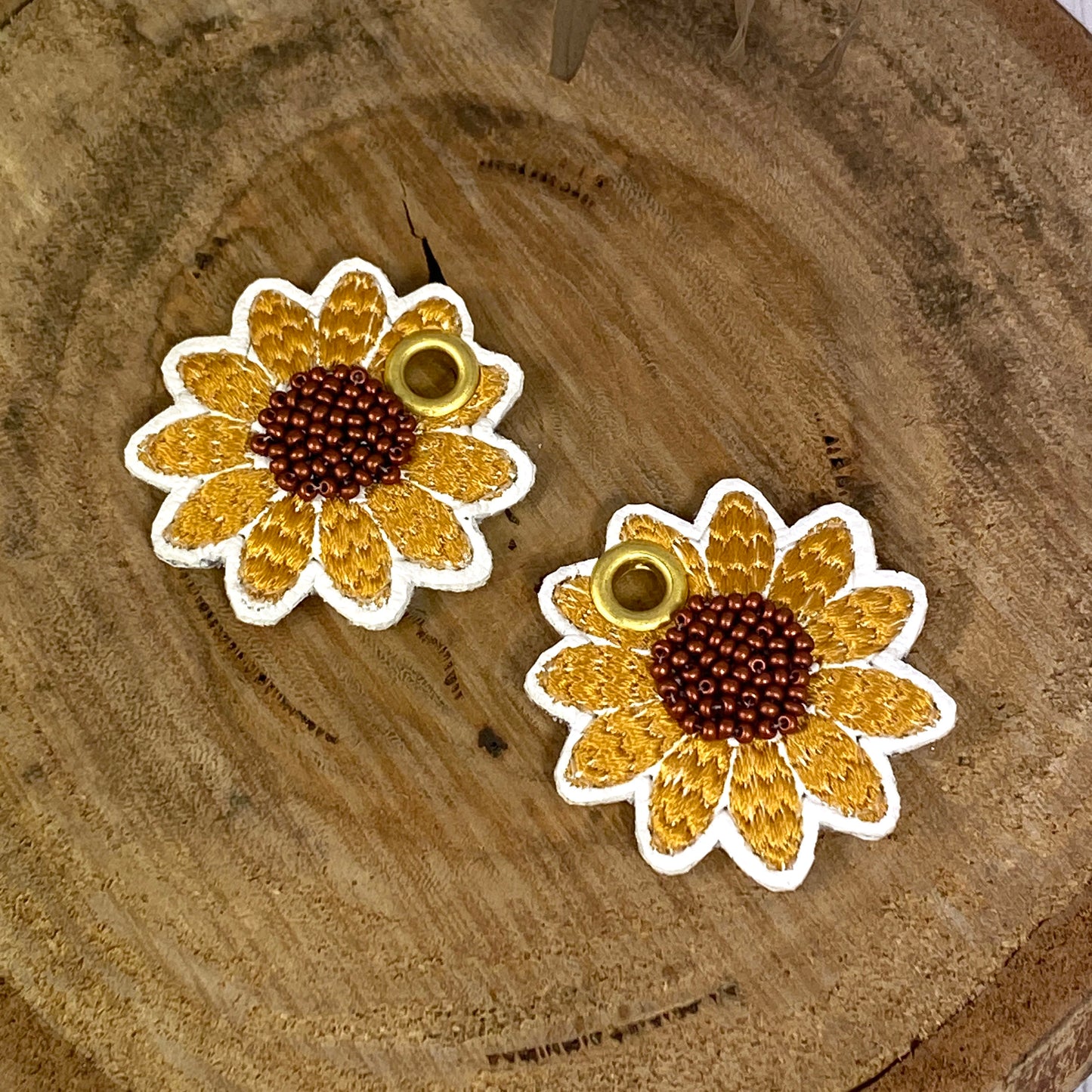 Shoe Flowers - Sunflowers