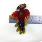 Phoenix Beaded Brooch