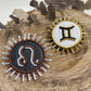 Star Sign Beaded Brooches