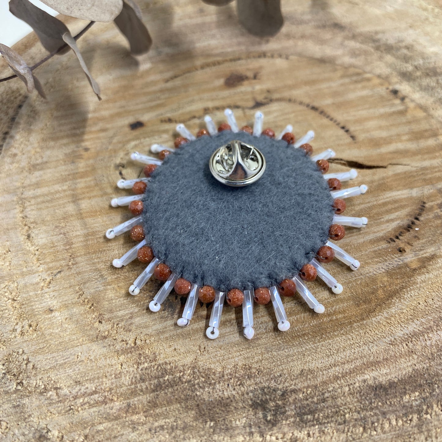 Star Sign Beaded Brooches