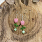 Tulip Beaded Earrings