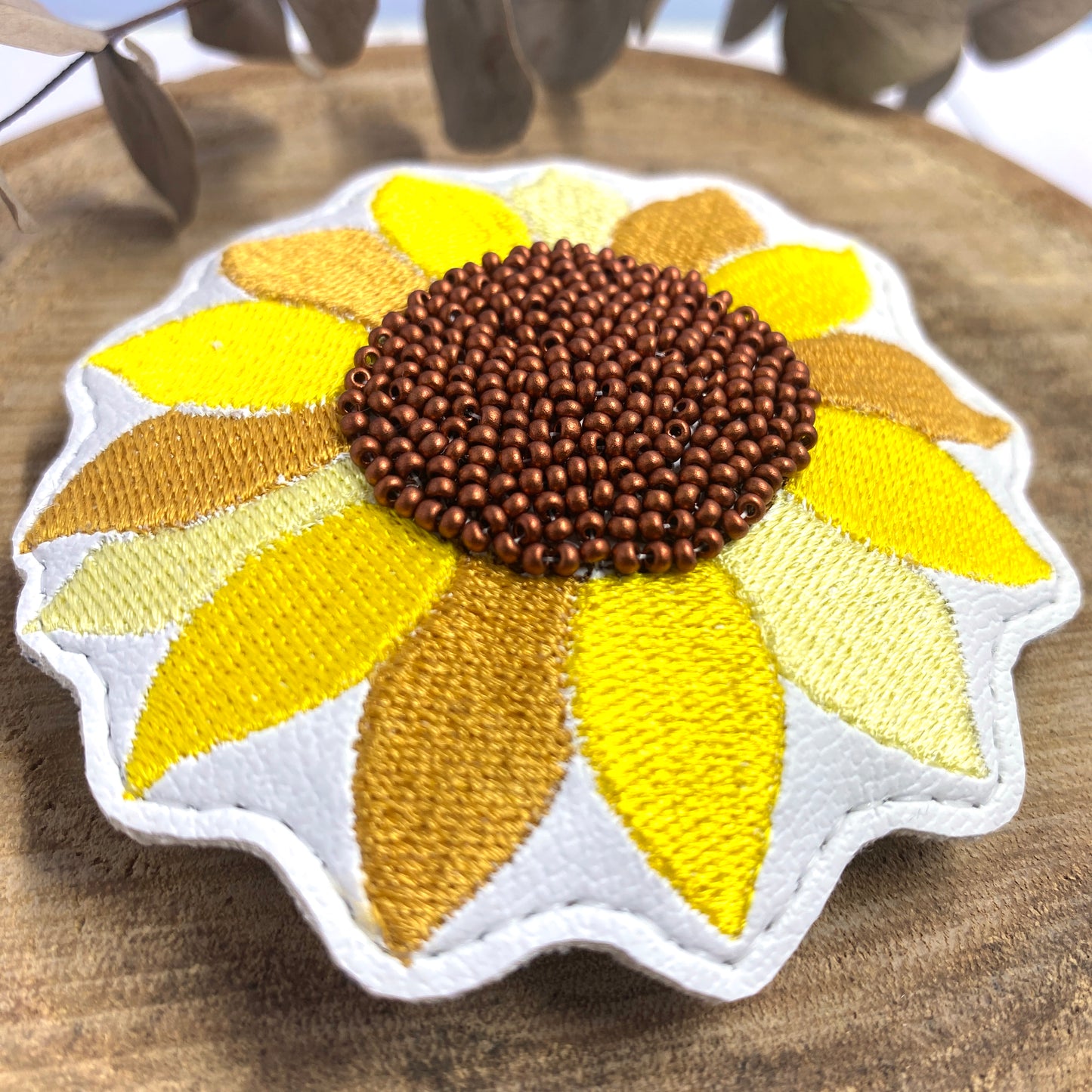 Hair Clip - Sunflower