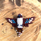 3D Bird Beaded Brooches