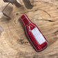 Wine Bottle Beaded Brooch