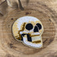 Skull Beaded Brooch