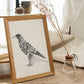 Watercolour Magpie Artwork