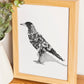 Watercolour Magpie Artwork