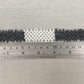 Black White Netted Beaded Bracelet