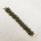 Green and Brown Beaded Bracelet