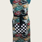 Reversible Apron - Checkered Flag & Vintage Cars
