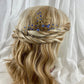 Gold, Blue & Purple Beaded Hair Pin Accessories