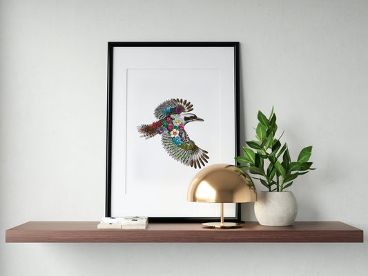 Watercolour Kookaburra Artwork